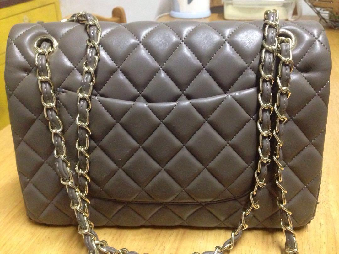 Chanel inspired flap bag outlet