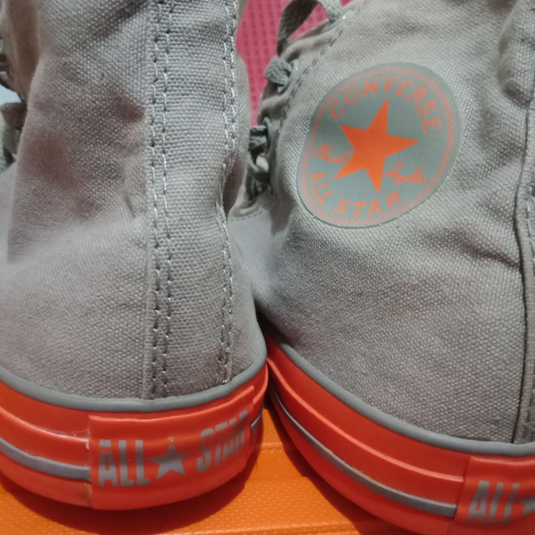 grey orange converse