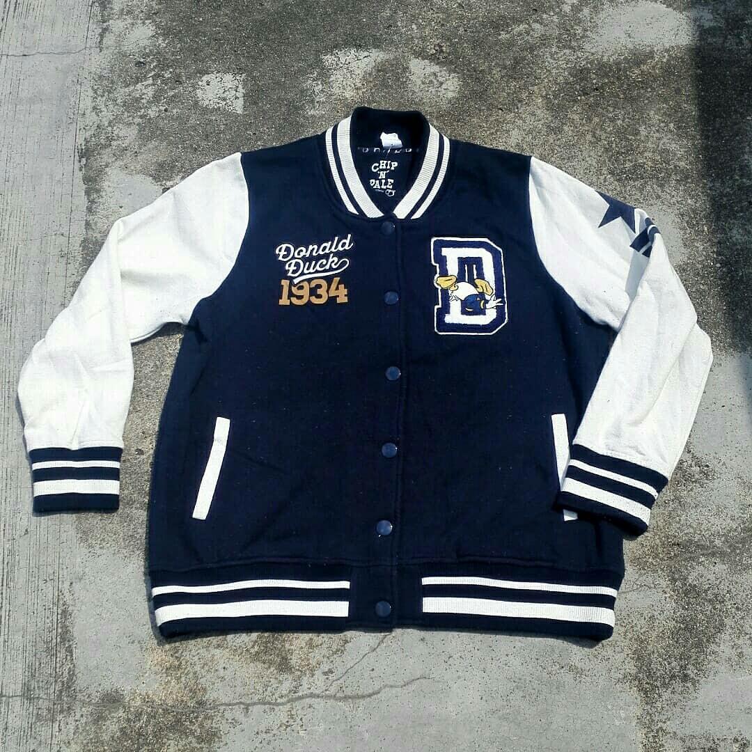 DONALD DUCK X CHIP n DALE Varsity Jacket