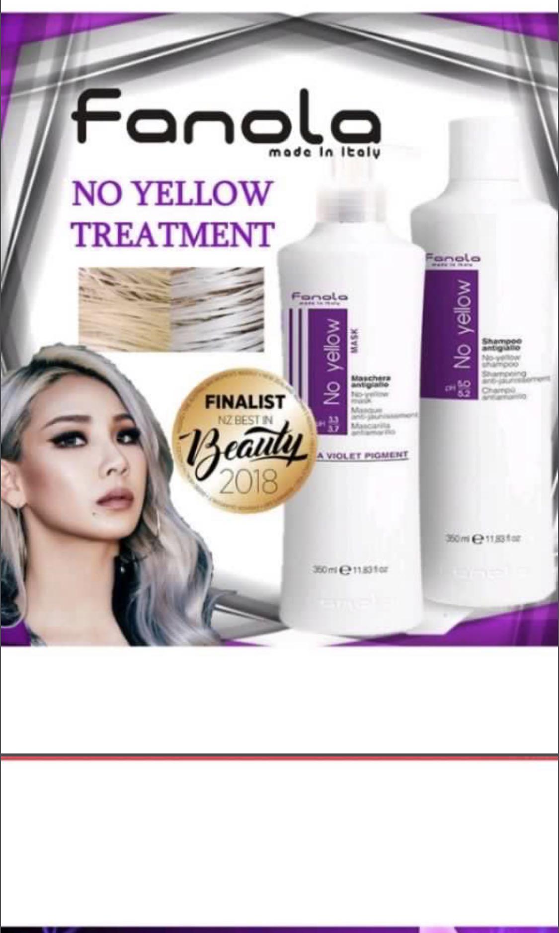 Fanola No Yellow Purple Shampoo 1l Health Beauty Hair Care On