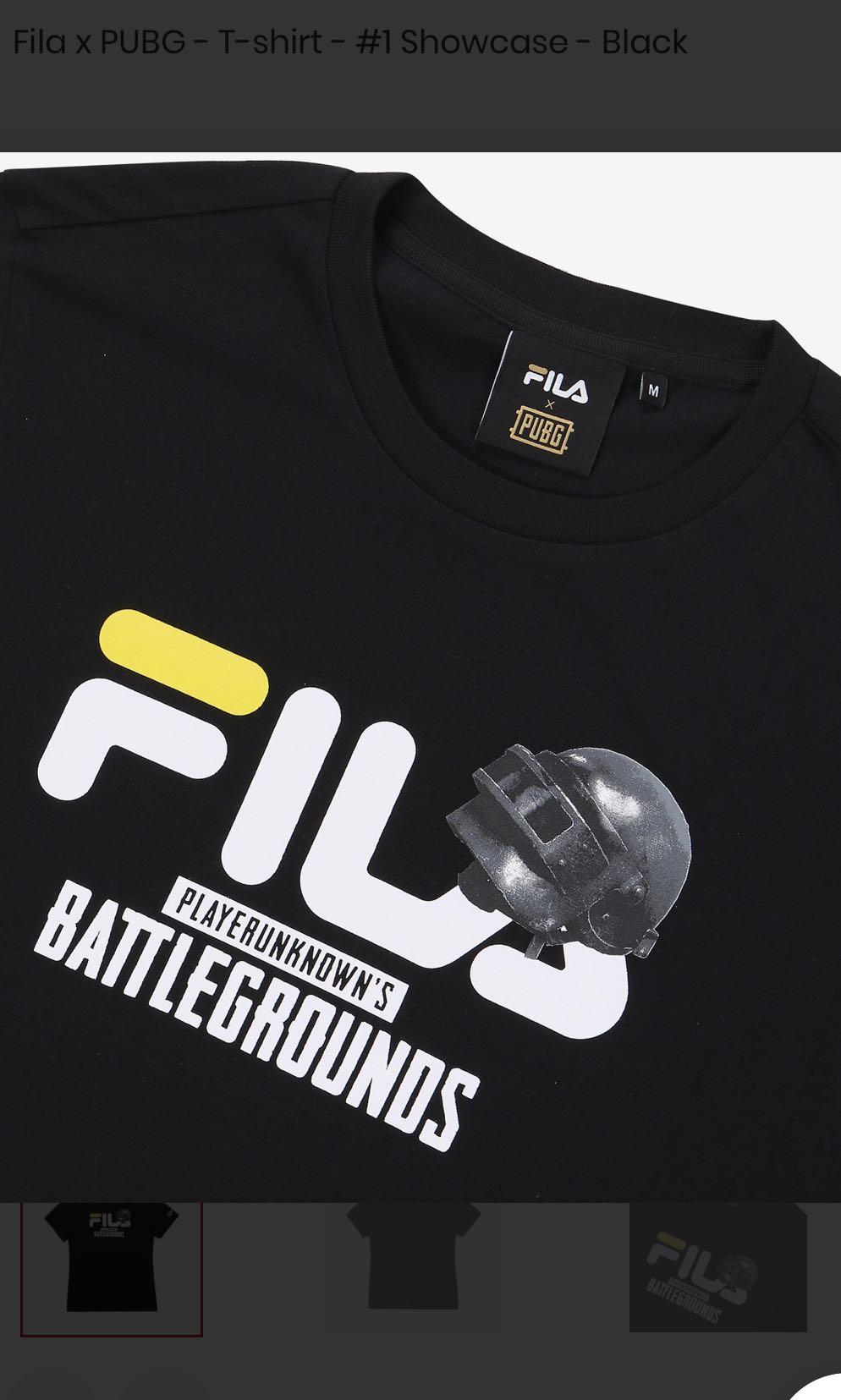 Fila pubg shirt sales