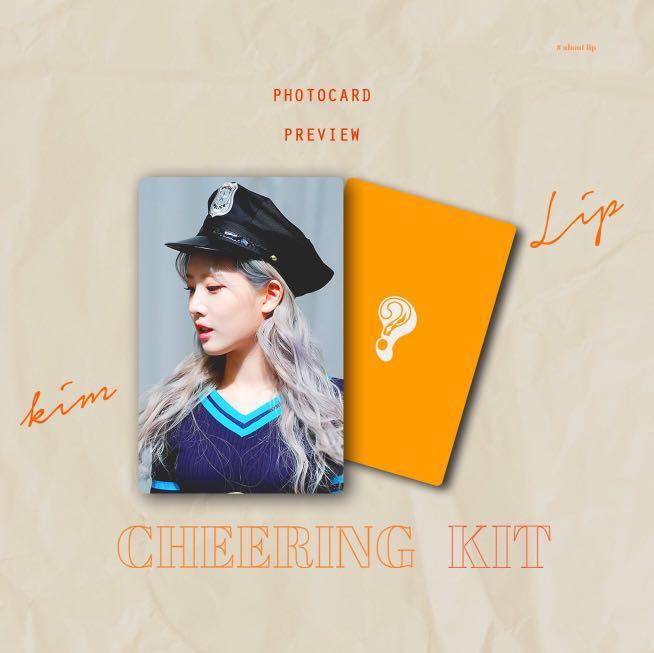 [GO] LIP-GAN, #aboutlip first Kimlip cheering kit, Hobbies & Toys ...