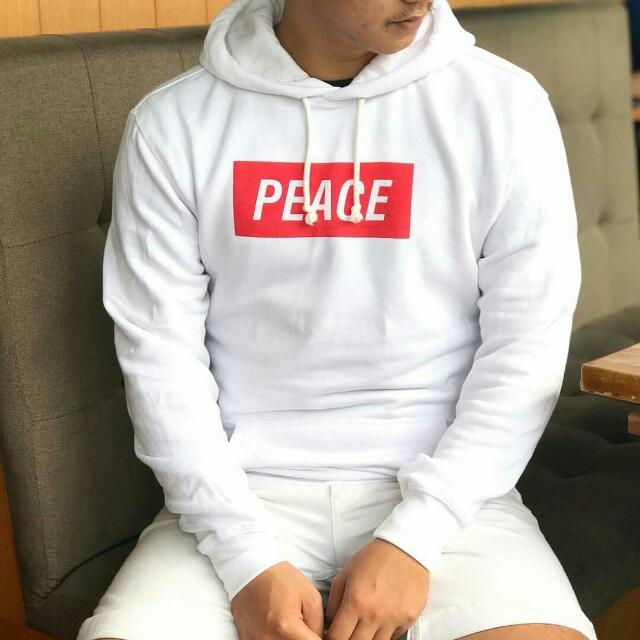 peace hoodie h&m