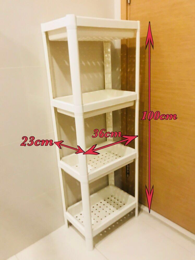 Ikea 4 Tier Storage Rack Furniture Shelves Drawers On Carousell