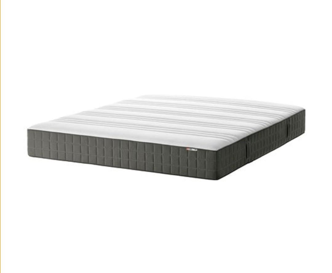 IKEA Hovag Pocket Sprung Queen Mattress, Furniture & Home Living