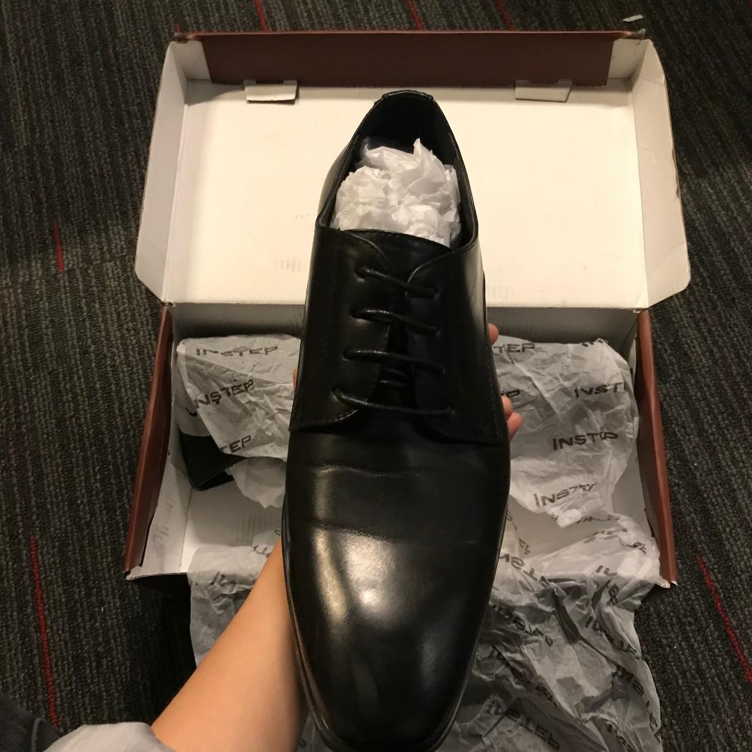 INSTEP Men's Black Formal Shoes, Men's Fashion, Footwear, Casual shoes