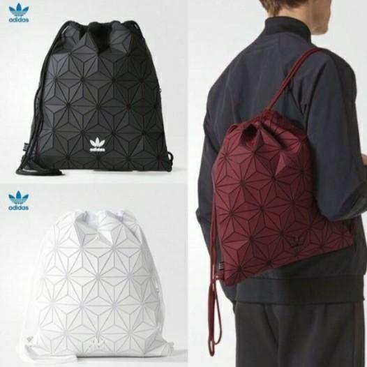 Adidas Drawstring Gym Bag Issey Miyake 