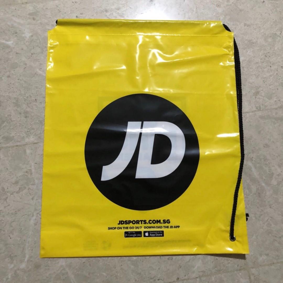 JD Yellow Drawstring Bag Men s Fashion Bags Sling Bags on Carousell