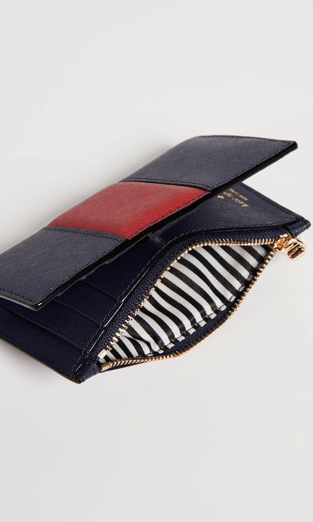 Kate Spade New York Cameron Street Mikey Wallet with Racing Stripe