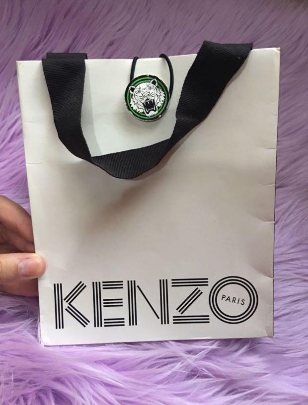Paper new arrivals bag kenzo