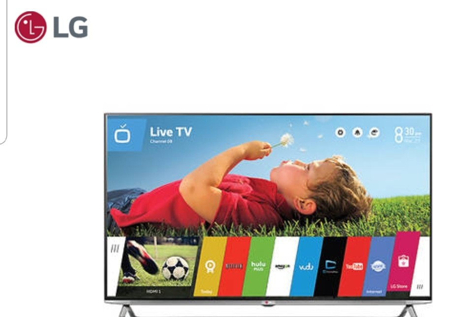 LG 65 inches 4K UHD Smart Digital Ready LED TV!!! Used TV Sale!!!, TV