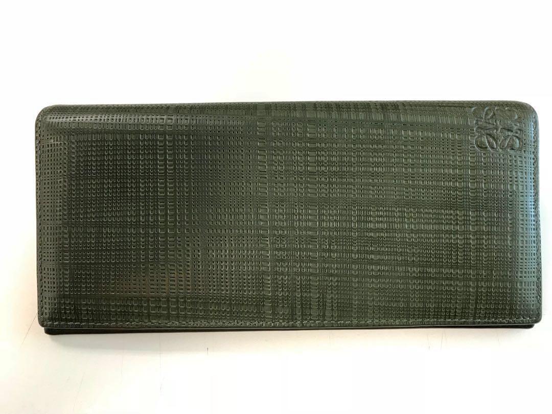 Loewe - Khaki Green Long Horizontal Wallet