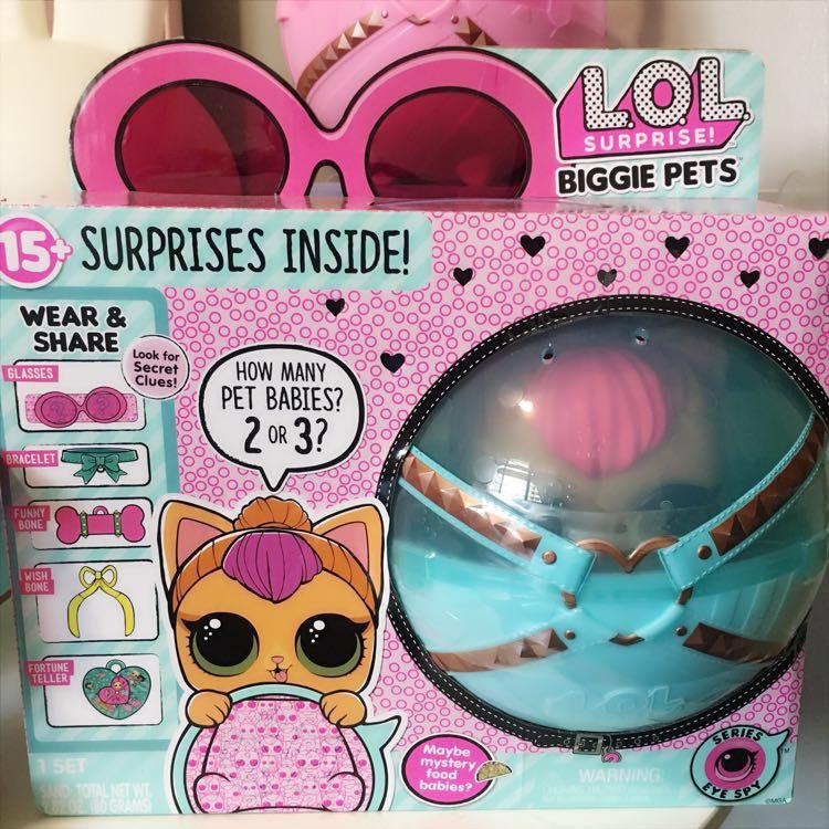 LOL Surprise Biggie Pets - Neon Kitty (Target Exclusive), Hobbies ...