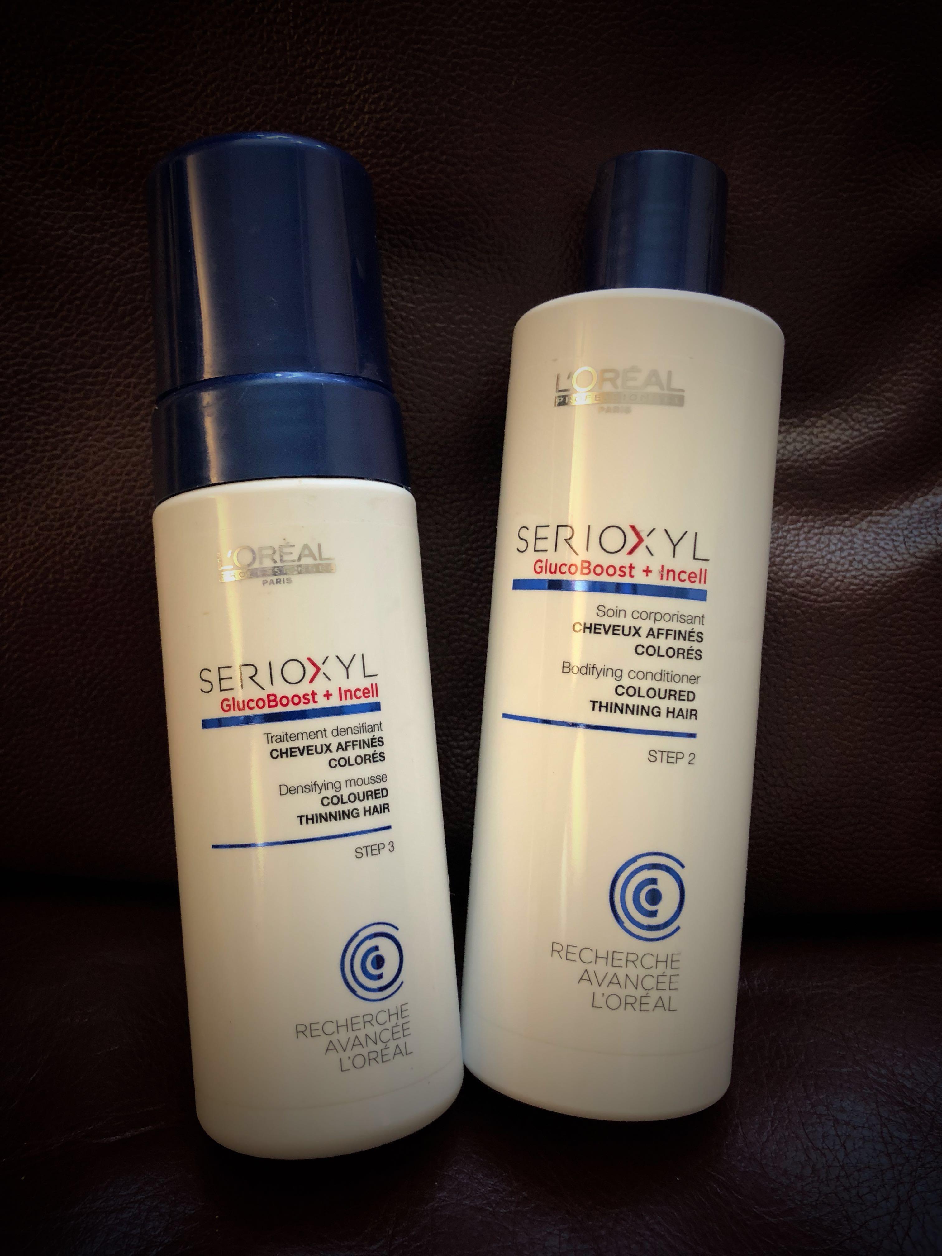 Loreal Serioxyl For Coloured Thinning Hair Conditioner And Mousse