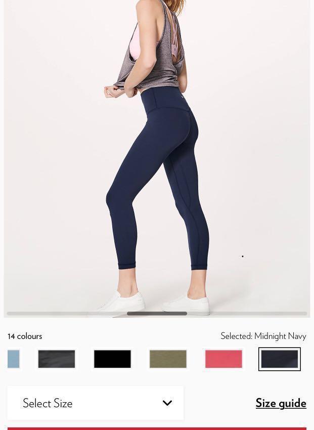 Lululemon align navy 2025
