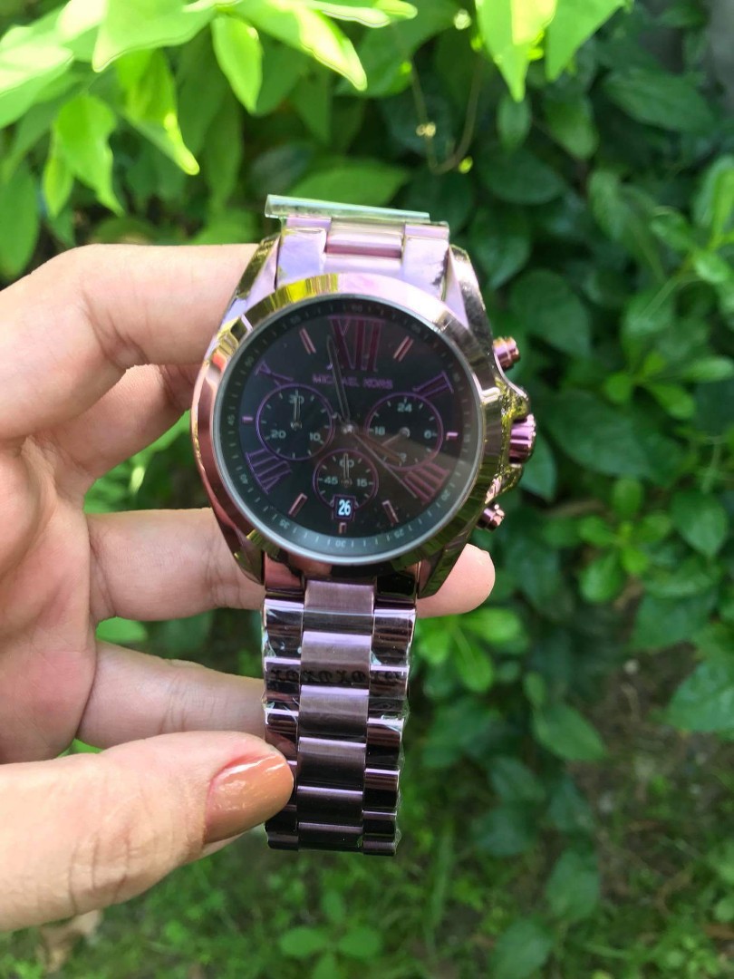 michael kors bradshaw plum