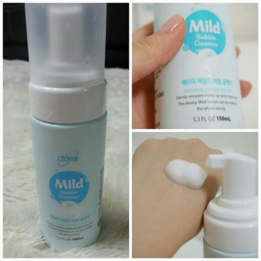 mild bubble cleanser