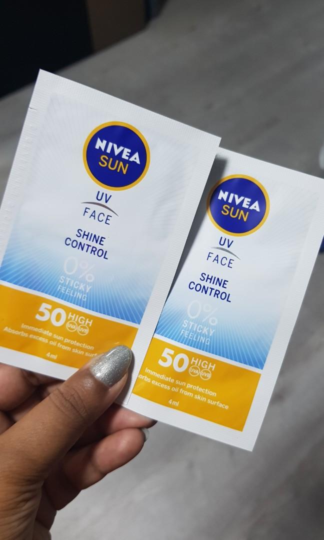 nivea shine control