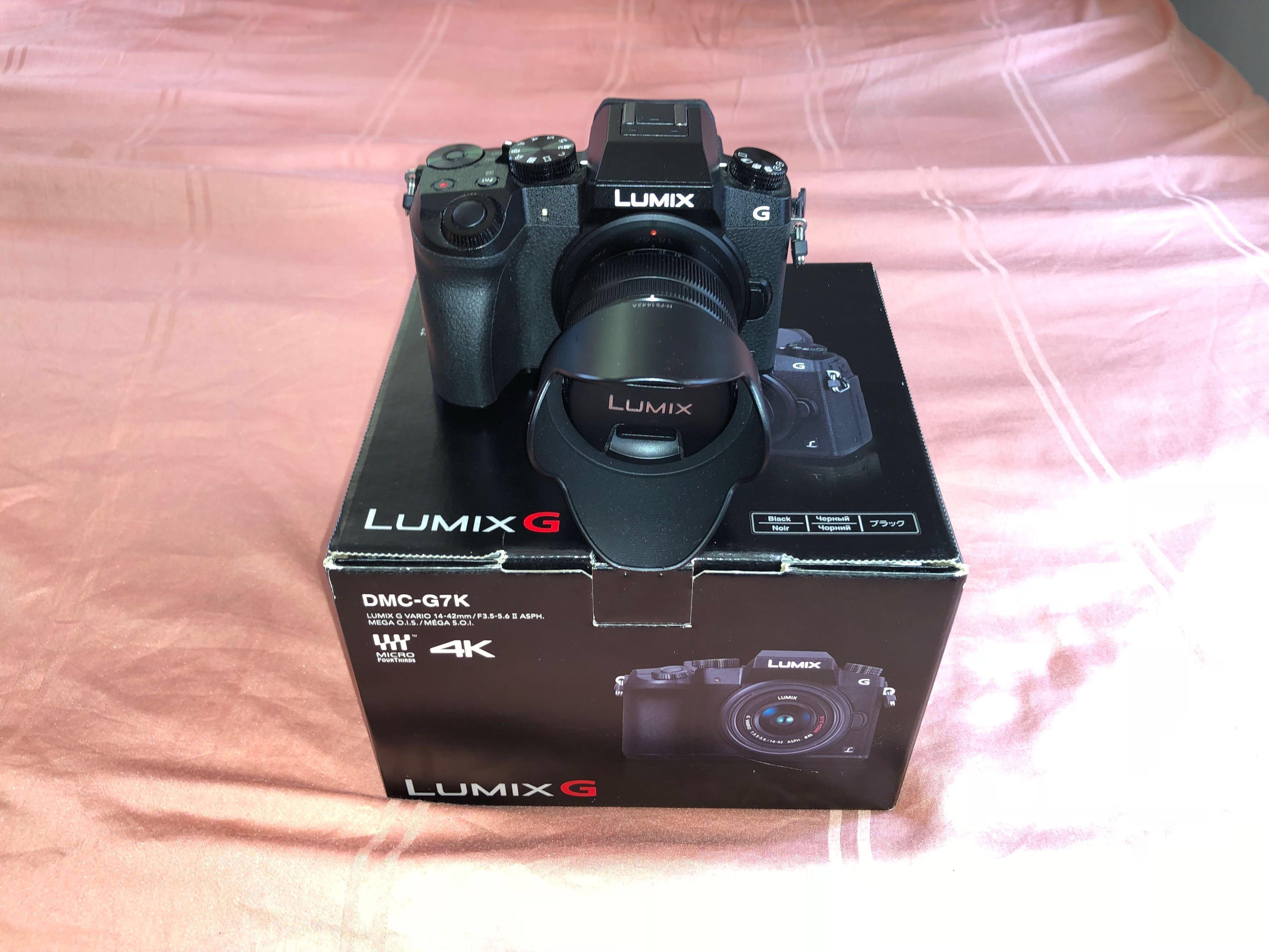 Panasonic Lumix G7 ( 867 shutter count) , Photography, Cameras on Carousell