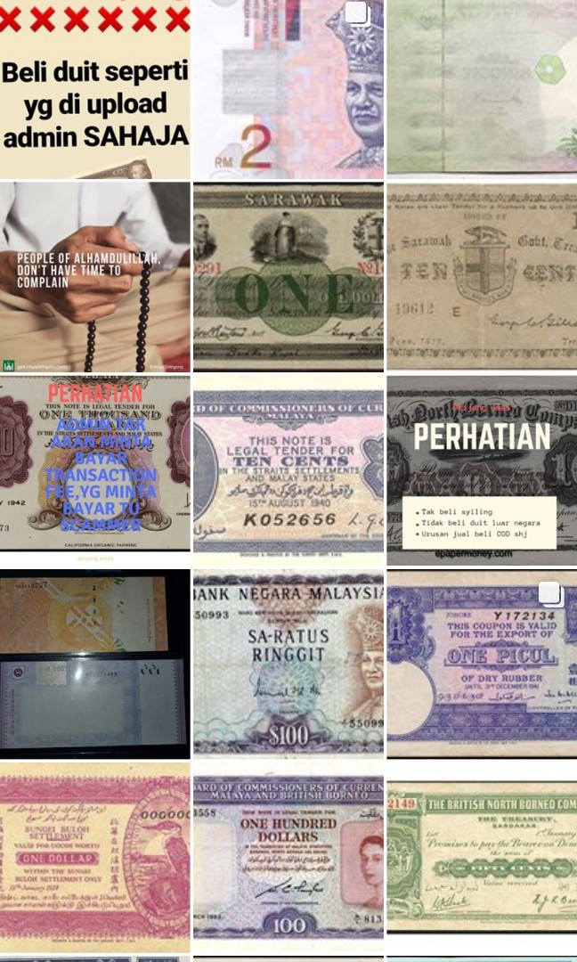 Pembeli Duit Lama Orang Malaysia Everything Else Religious Items On Carousell