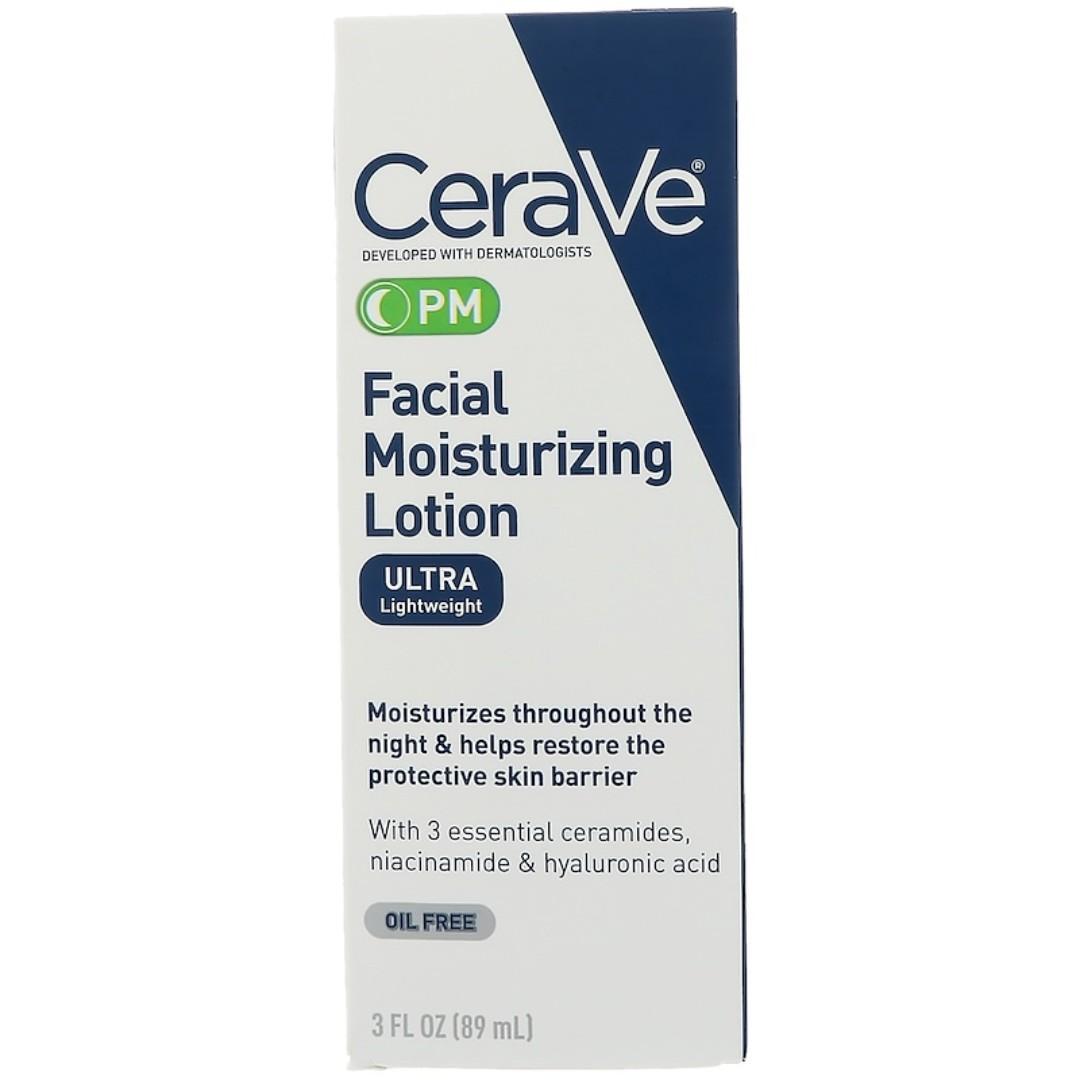 No Box Pm Facial Moisturizing Lotion Cerave 89 Ml Health Beauty Skin Bath Body On Carousell Serum giảm tham quầng mắt 10 g (chiết xuất hoa thien diểu) cho doi mắt rạng ngời. carousell