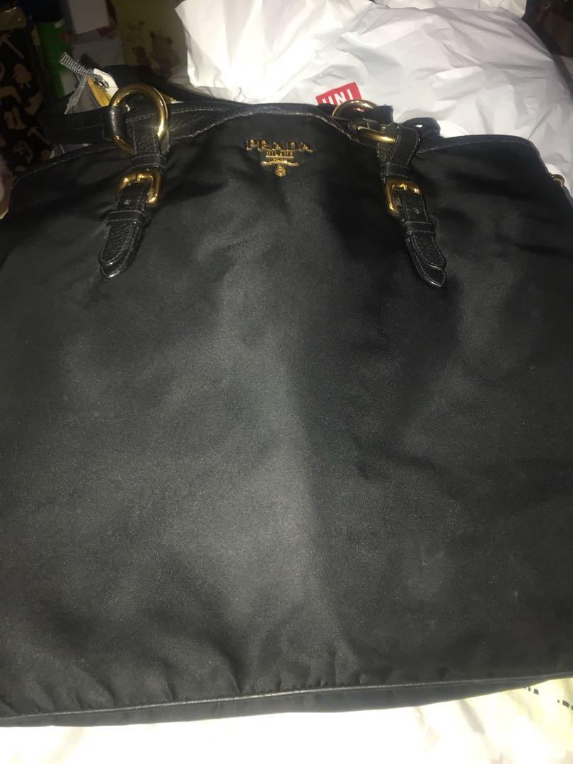 prada nylon two way bag