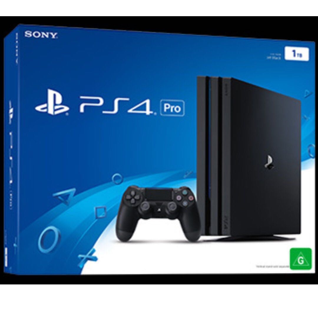 (PreOrder) (all 3 sets reserved) BNIB PS4 Pro 1TB (Singapore Sony