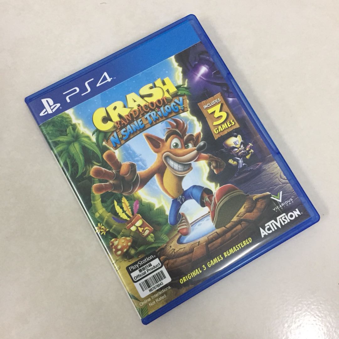 Crash bandicoot discount ps4 second hand