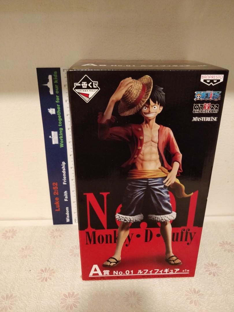 Rare One Piece Ichiban Kuji Best Edition [Prize A] Luffy Figure (Japan version), & Toys, & Games on