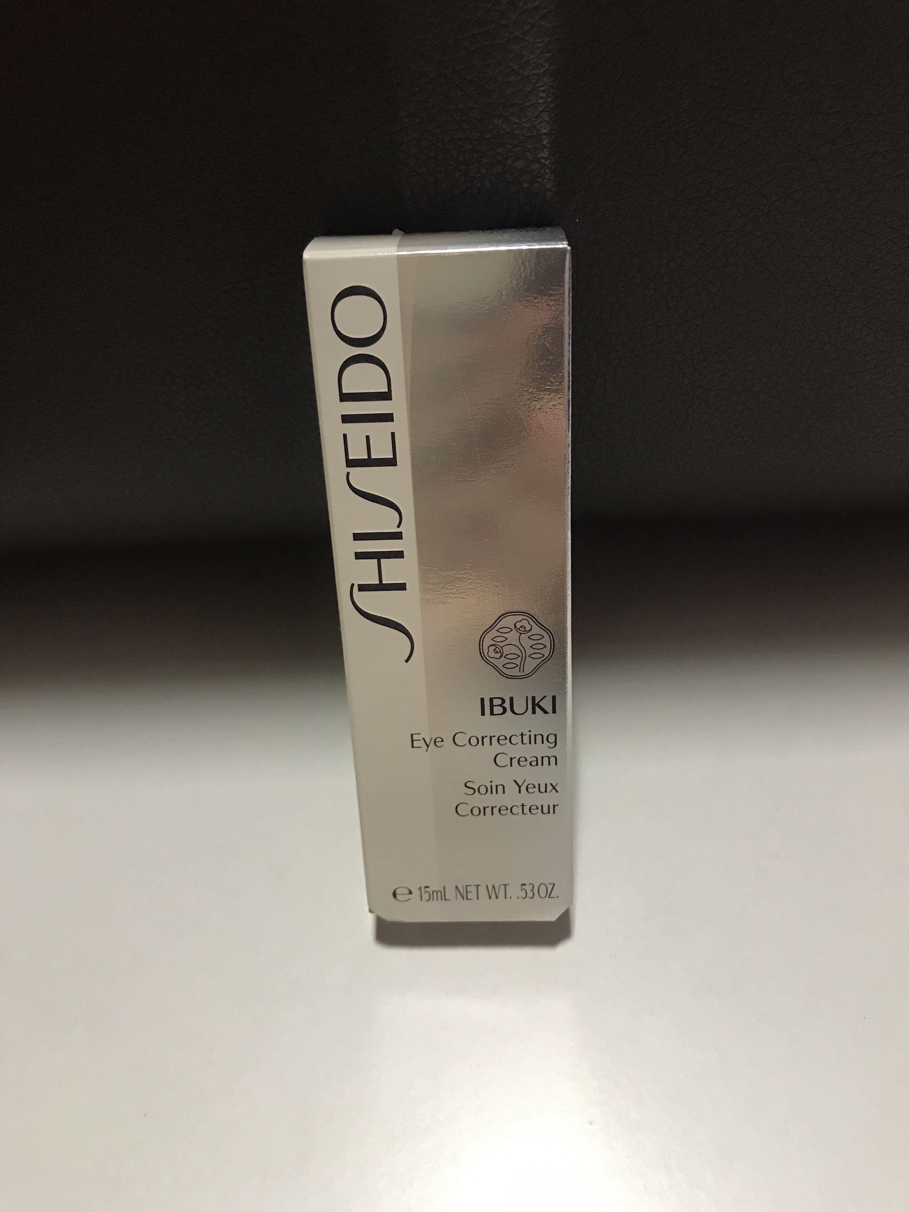 shiseido ibuki eye correcting cream