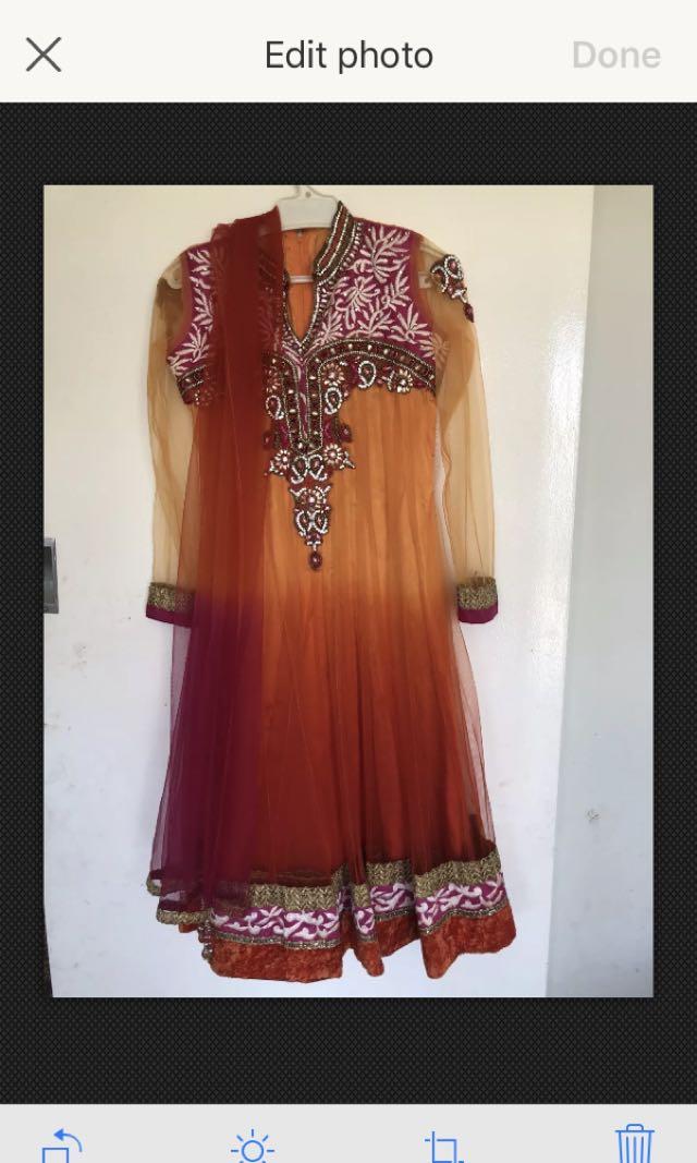 Slightly Used Fancy Indian Clothes For Girls Babies Kids