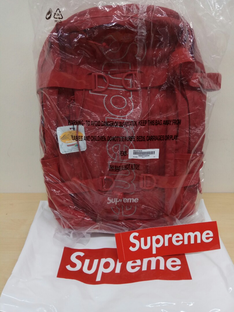 Supreme fall winter 2018 backpack 2025