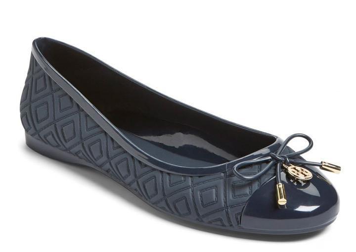 navy flats shoes