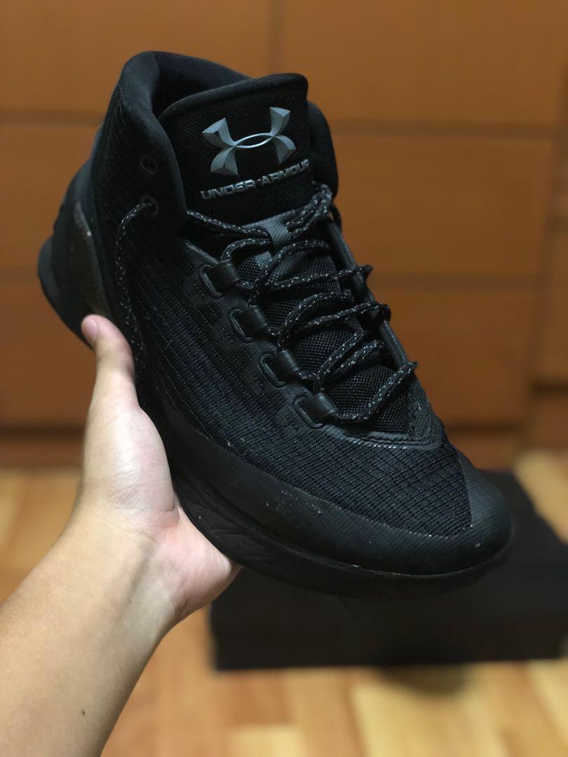 curry 3 all black