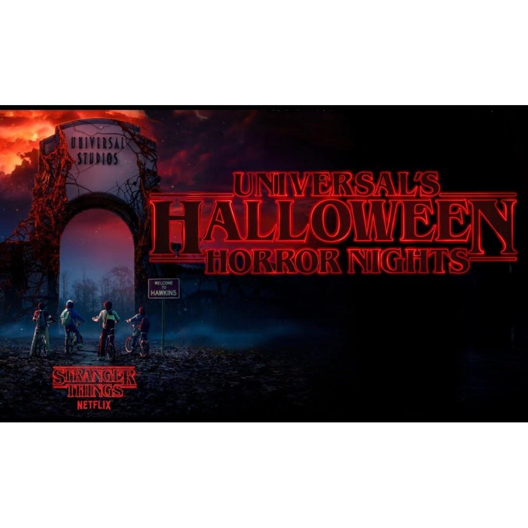 Universal Studios Halloween Horror Nights 2018 Pass, Tickets & Vouchers