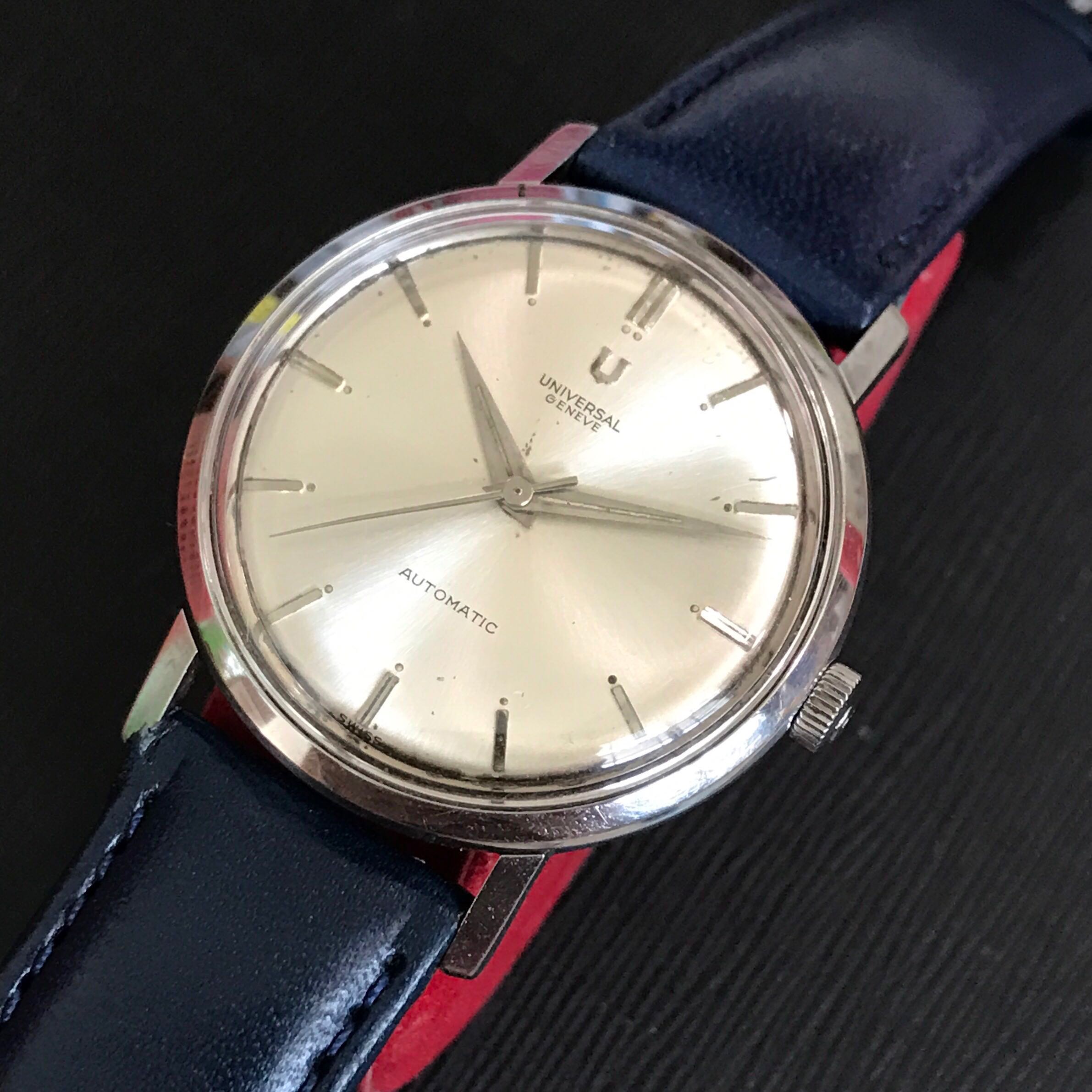 Vintage Universal Geneve Watch, Vintage & Collectibles, Vintage Watches