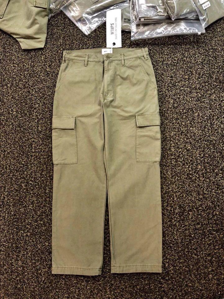 18 S/S Wtaps Jungle Stock Pants 全新Size: M Color: Olive, 男裝, 褲