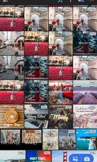Presets lightroom milk tea dan rose glasses