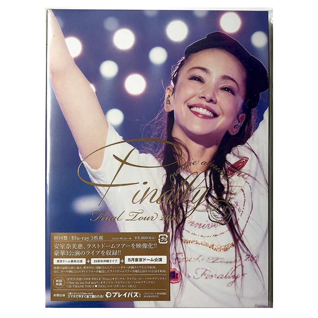 完全な美品です安室奈美恵 Finally DVD 4枚組 新品未使用