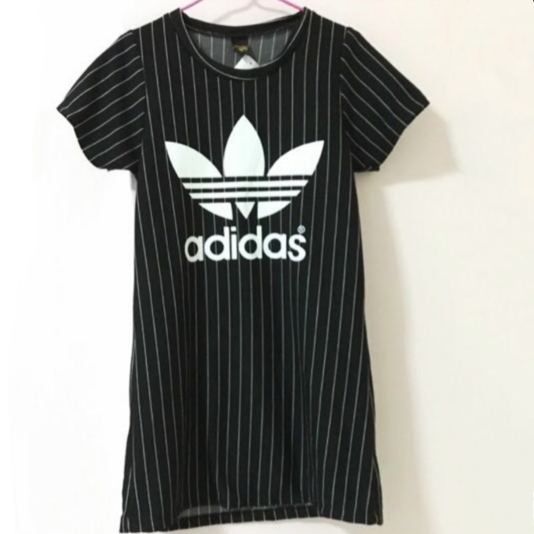 adidas striped dress