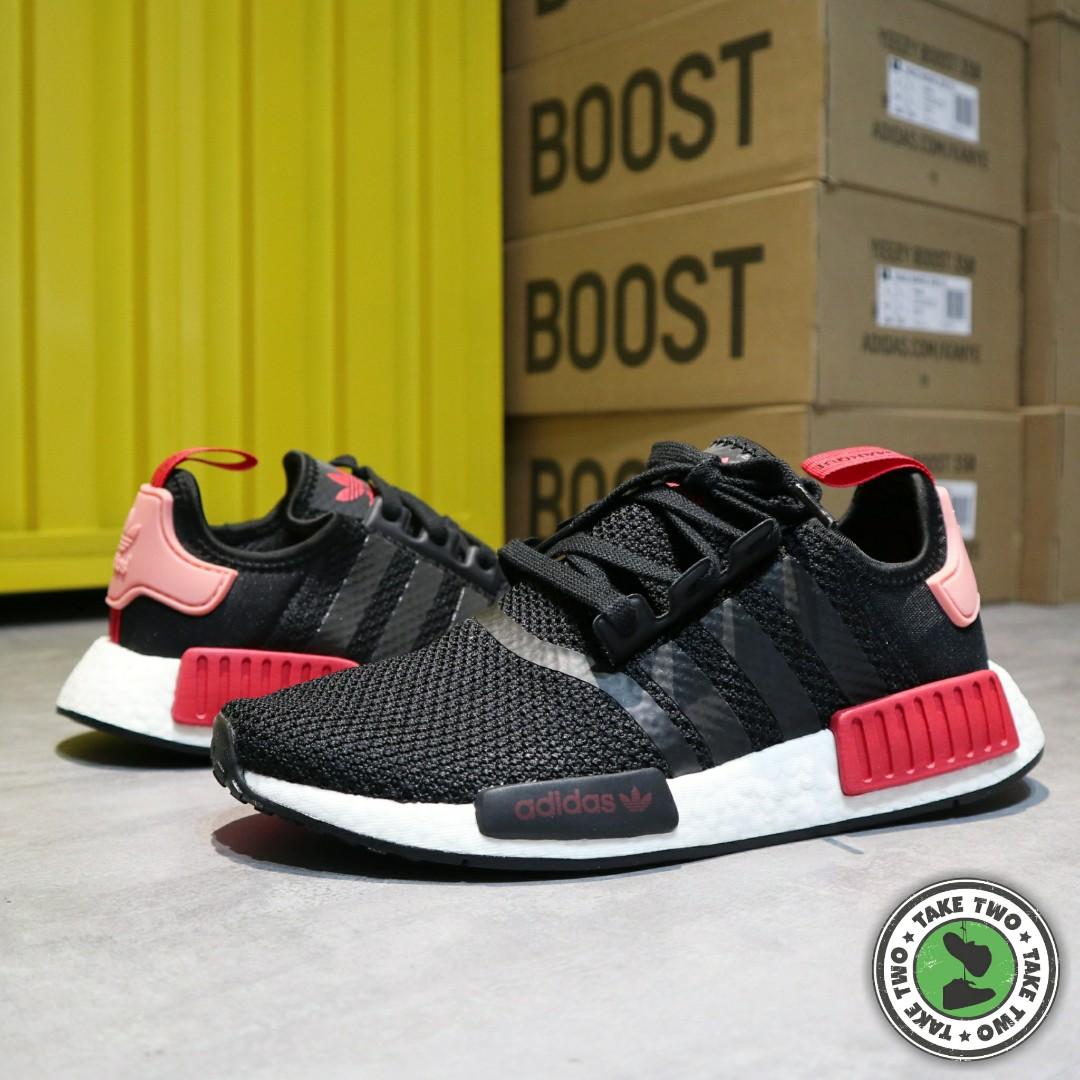 adidas originals nmd r1 womens black