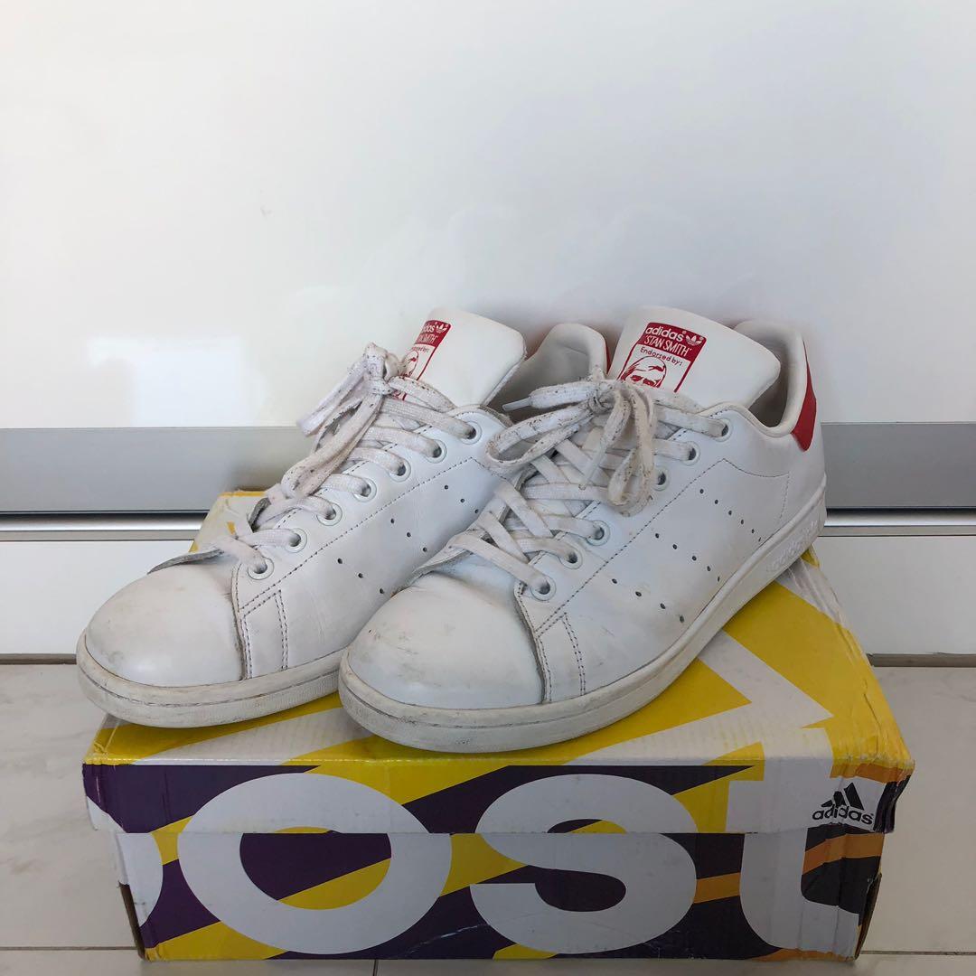Red stan smith discount mens