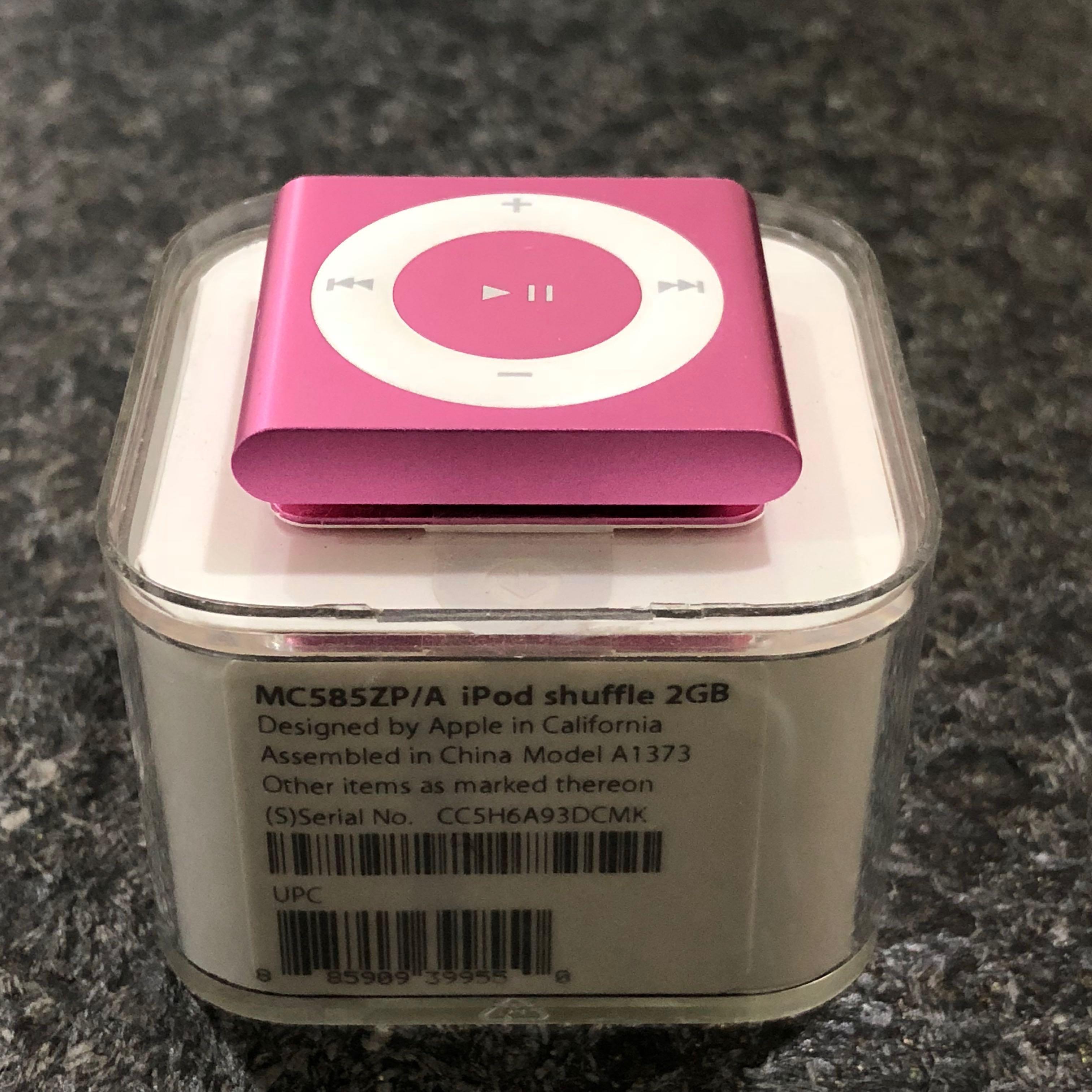 iPod shuffle 4th gene 2GB pink no.5