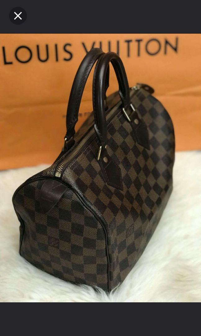 Louis Vuitton Special Order Pisatche Leather Speedy Doctor 25 Bag