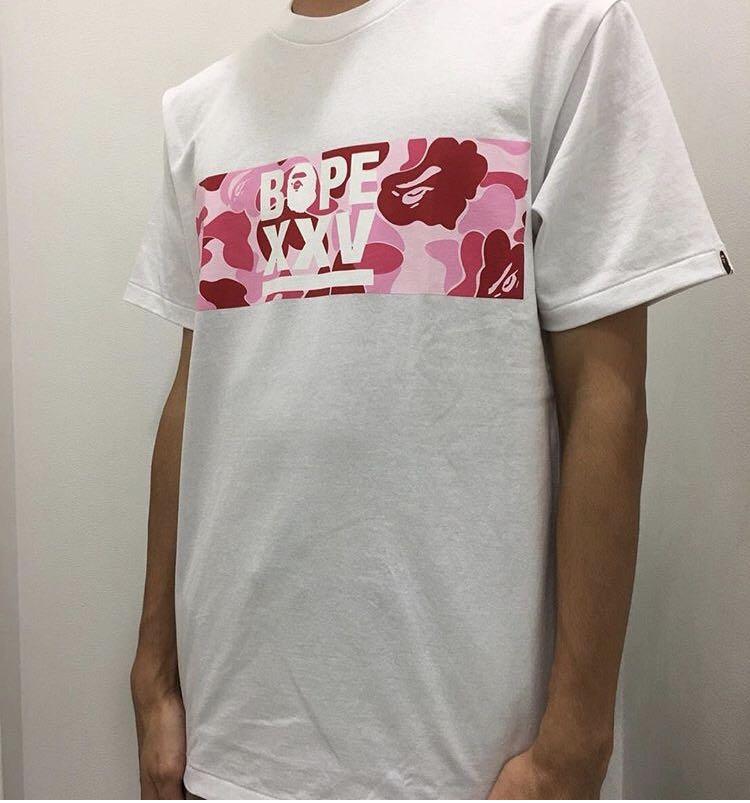 Bape Xxv Abc Camo Logo Tee Men S Fashion Clothes Tops On Carousell Bape Xxv Abc Camo Logo Tee Men S Fashion Clothes Tops On Carousell