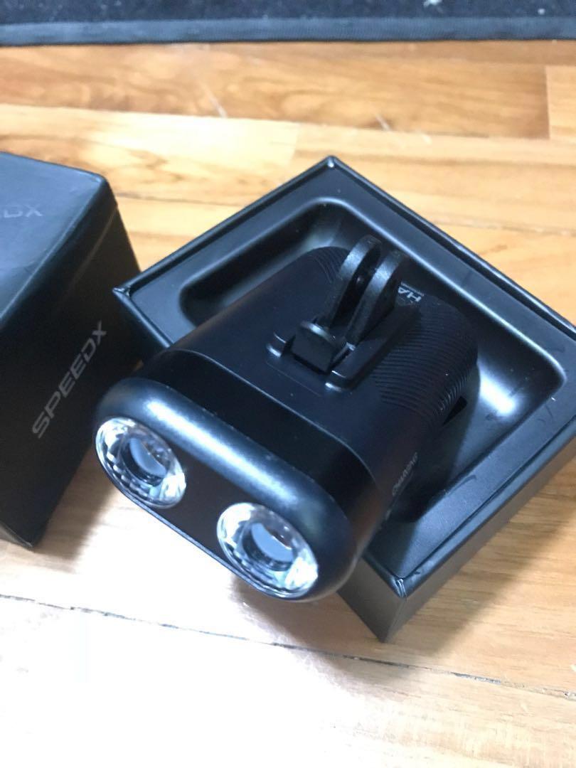 bike headlight gopro mount