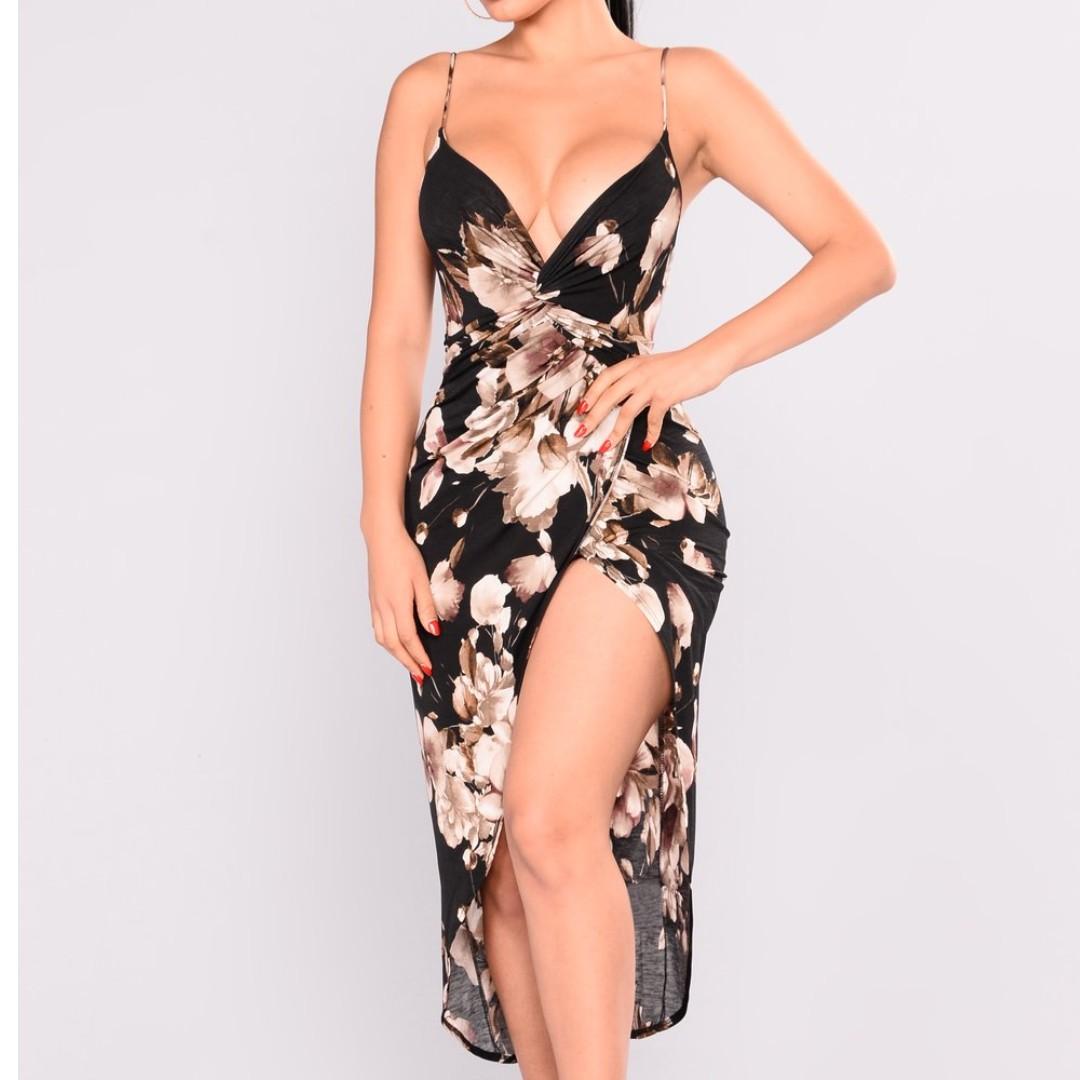Fashion nova floral dress top