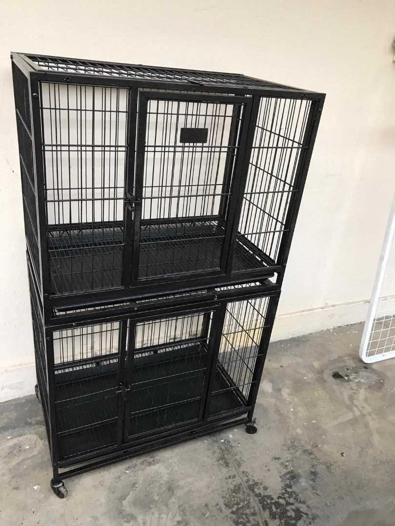 Cage double deck Pet Supplies Homes Other Pet Accessories