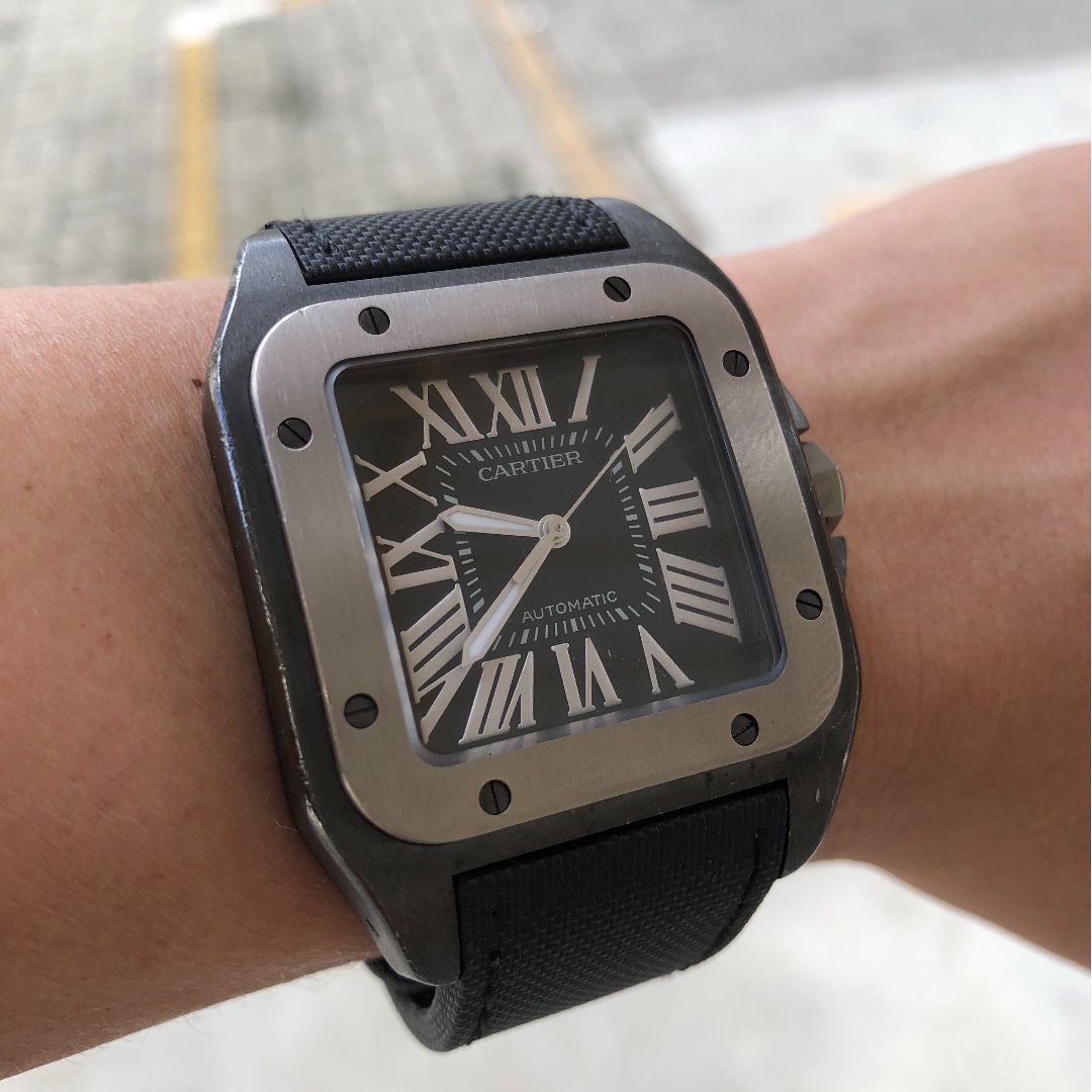 Cartier santos top 100 adlc