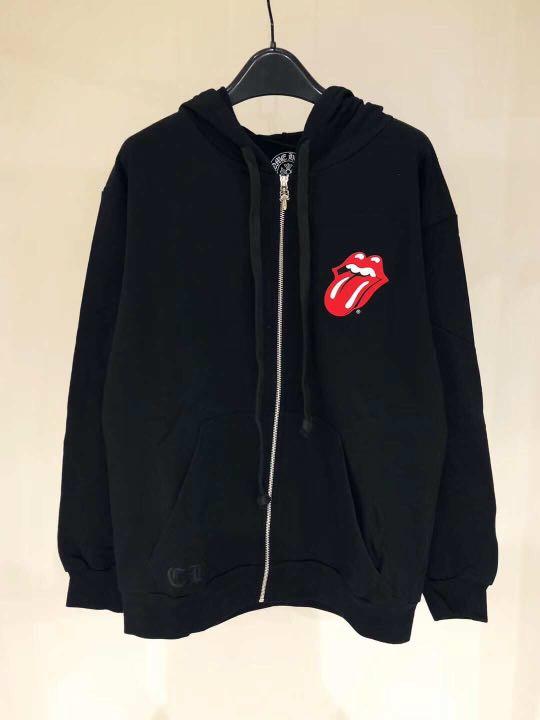 chrome hearts x rolling stones hoodie